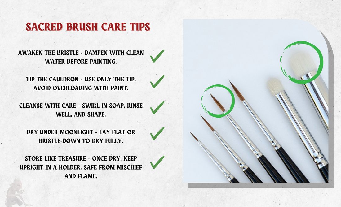 The Goblin’s Guide to Brush Care: Keep Your Relics Battle-Ready