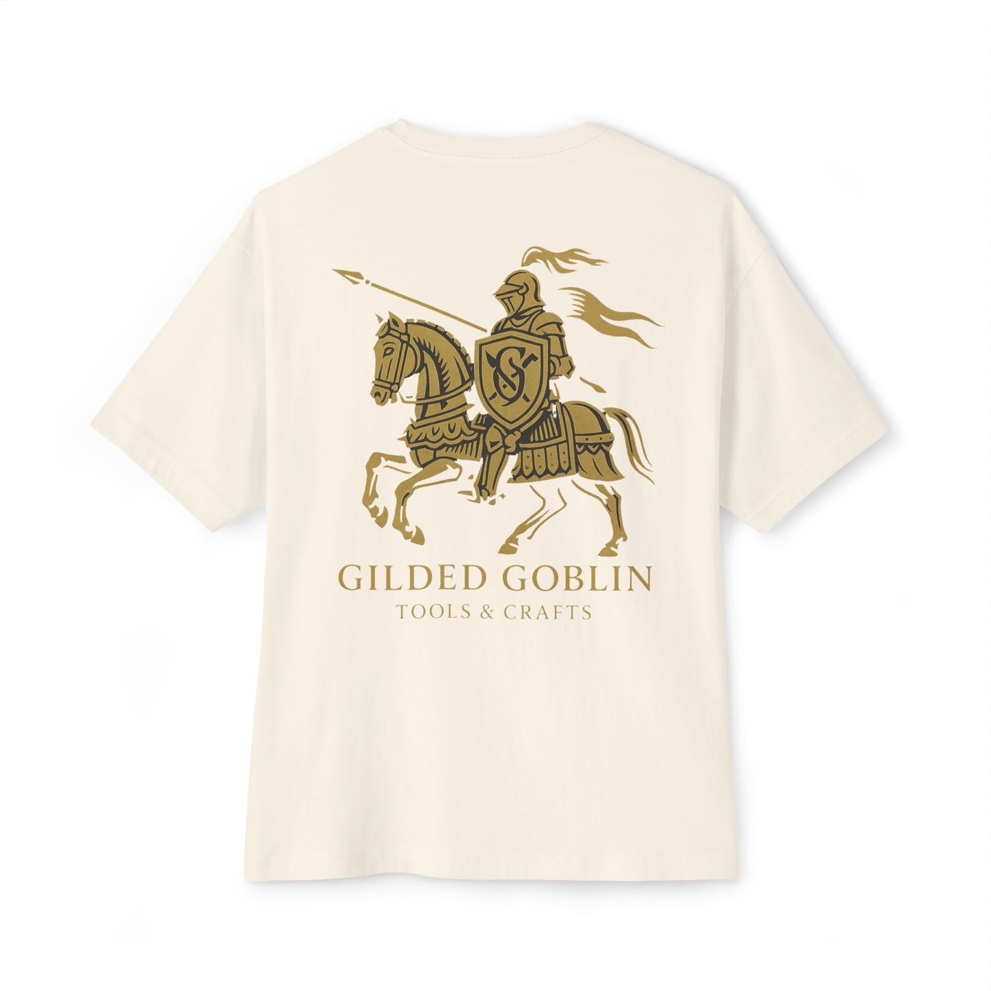 Gilded Goblin Oversized Tee – Fantasy Streetwear for Painters & Adventurers