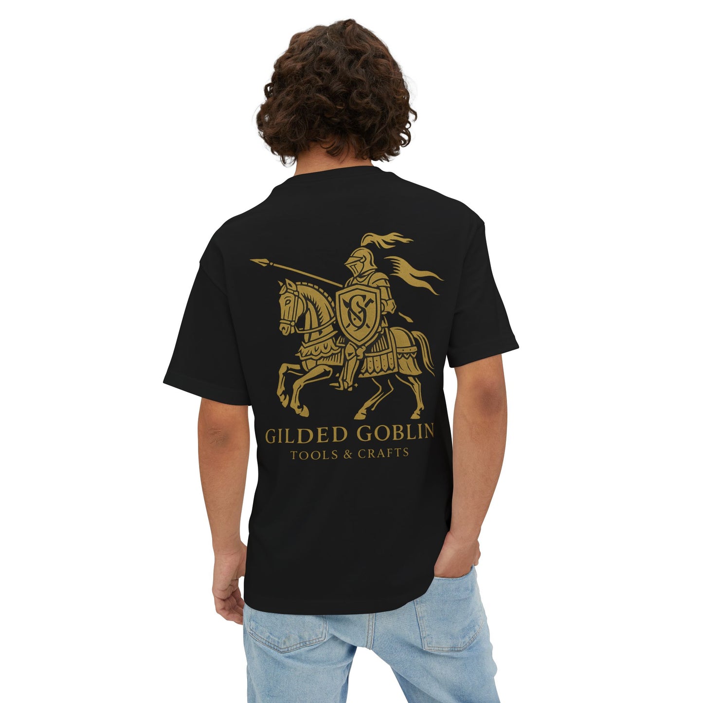 Gilded Goblin Oversized Tee – Fantasy Streetwear for Painters & Adventurers