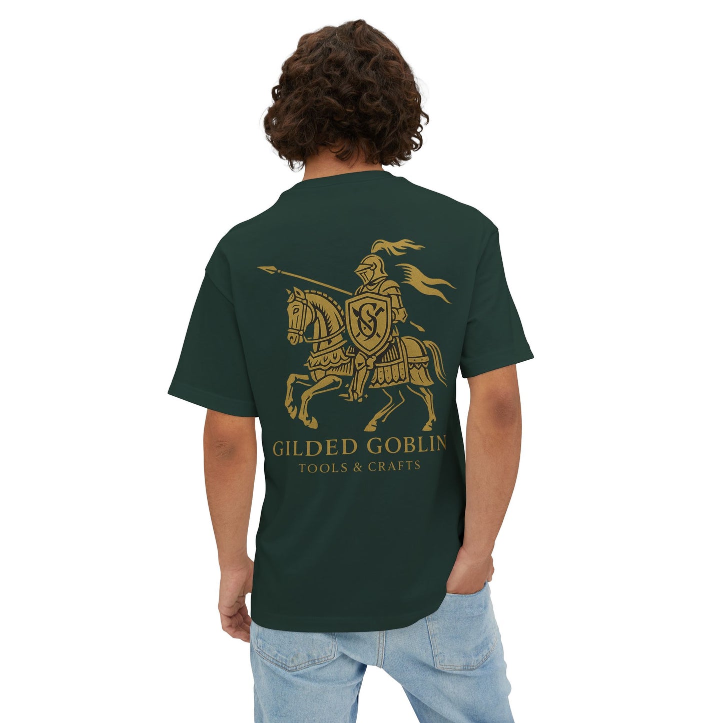 Gilded Goblin Oversized Tee – Fantasy Streetwear for Painters & Adventurers