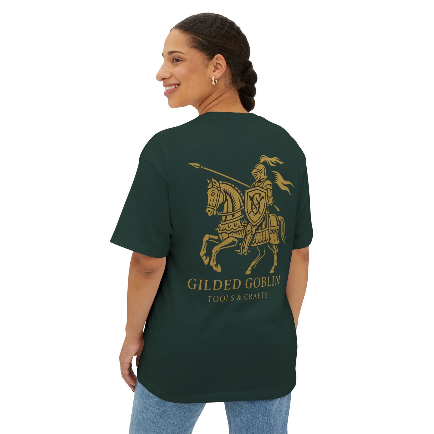 Gilded Goblin Oversized Tee – Fantasy Streetwear for Painters & Adventurers