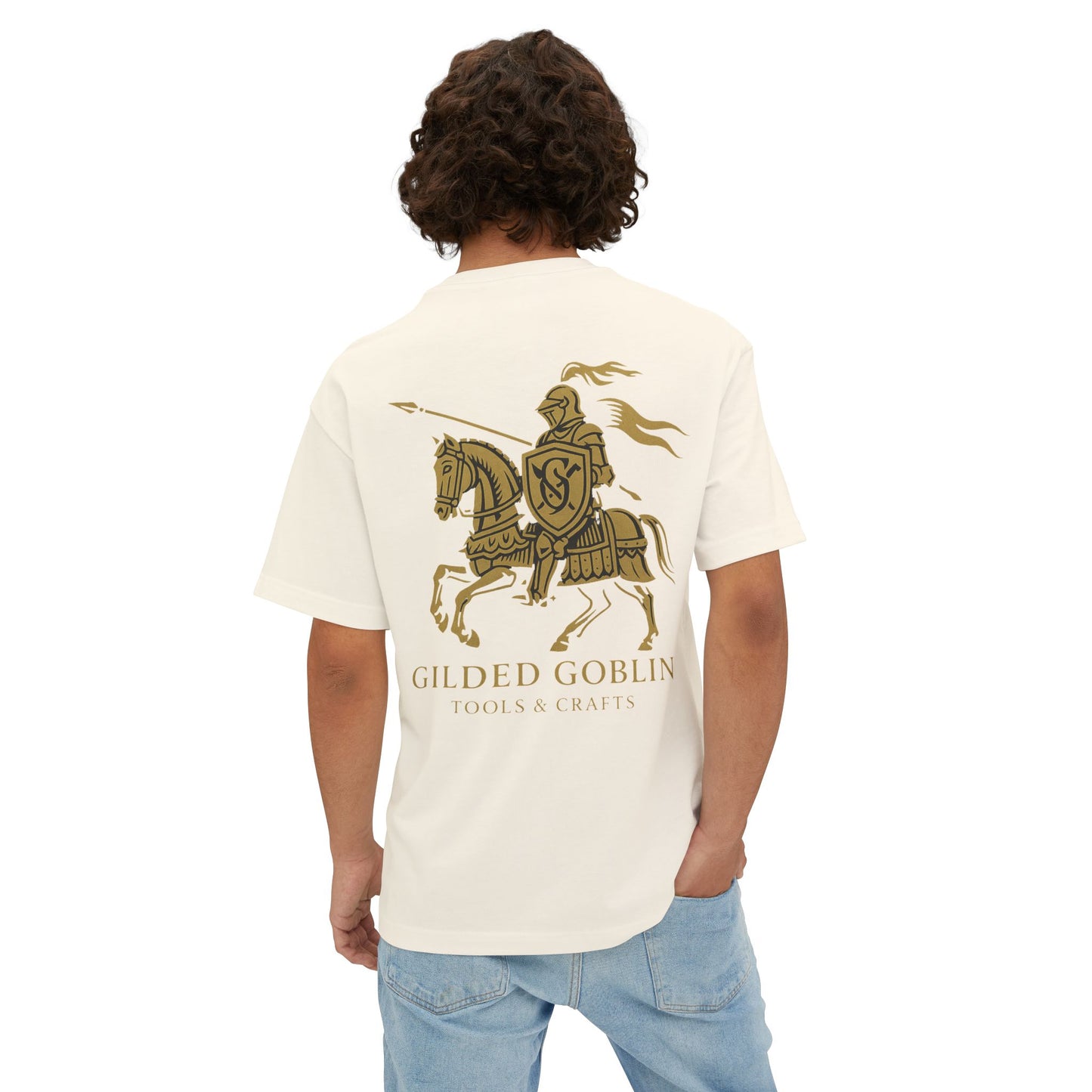 Gilded Goblin Oversized Tee – Fantasy Streetwear for Painters & Adventurers