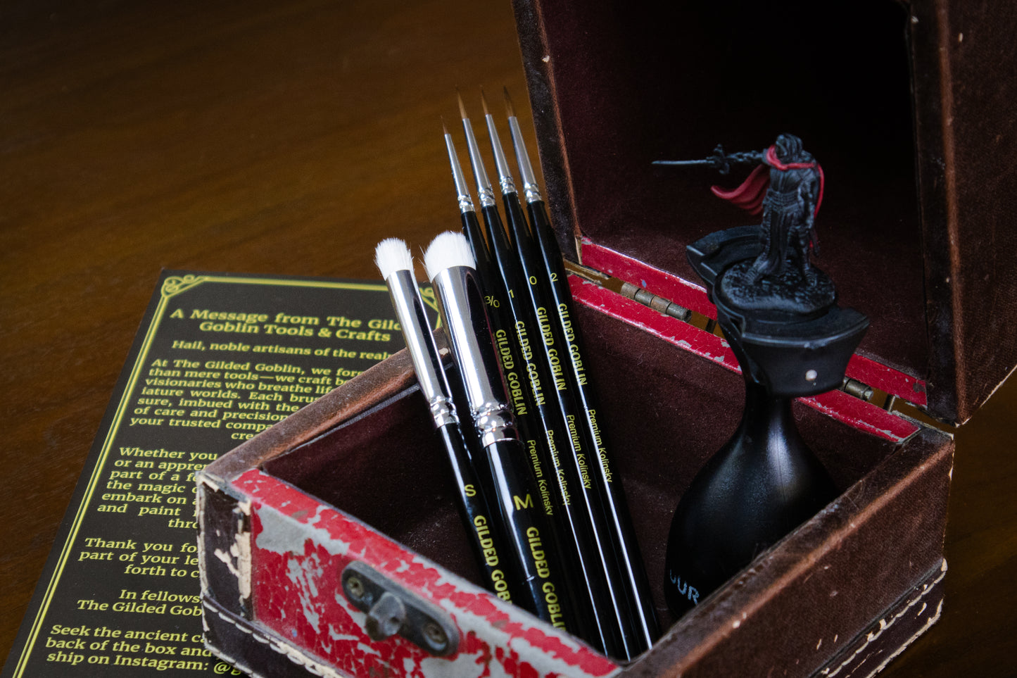 Eldritch Kolinsky Paint Brushes