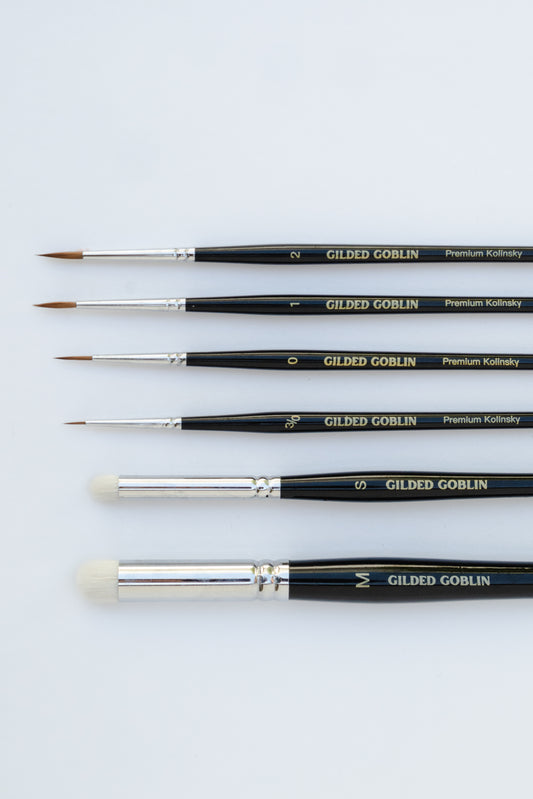 Eldritch Kolinsky Paint Brushes