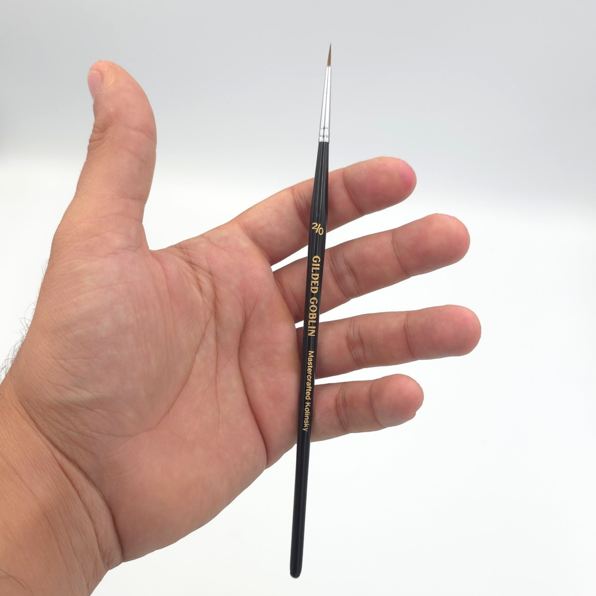 Eldritch Kolinsky Precision Brush – Size 2/0