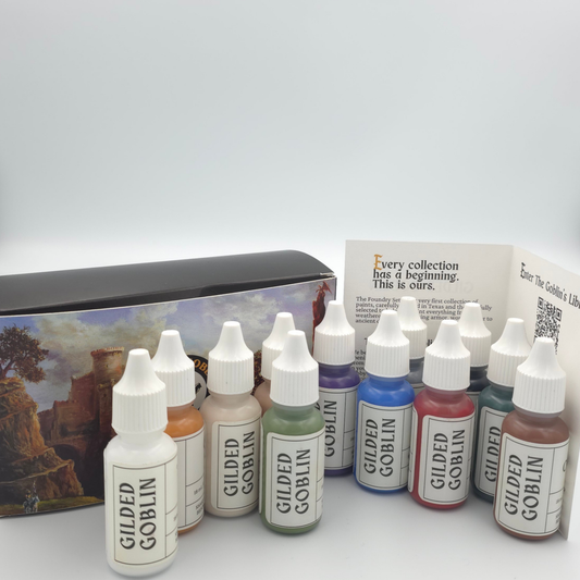 Foundry Set | 12 Acrylic Paints for Miniature Painting