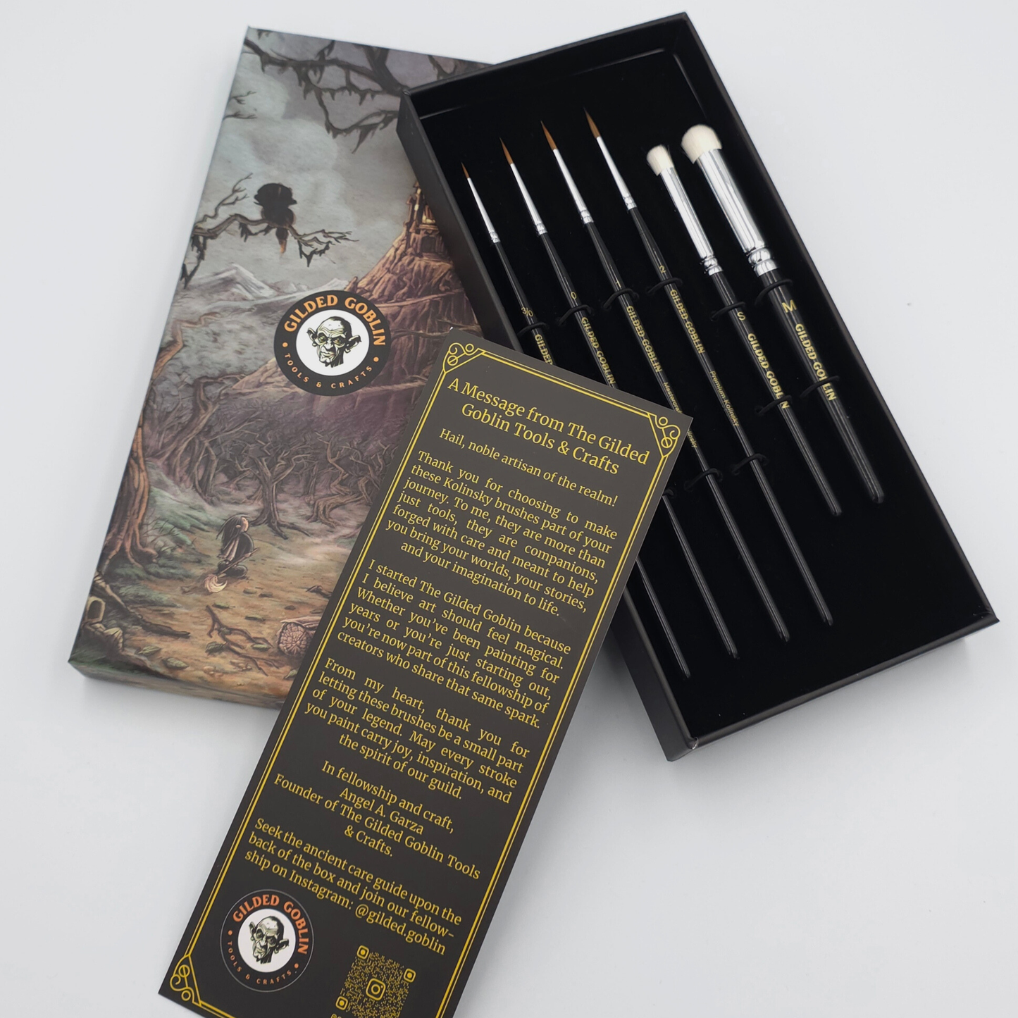 Eldritch Kolinsky Paint Brush Set